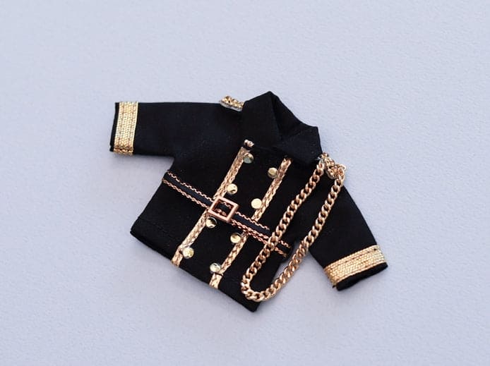 【魔販生工作室】NNM原廠 短版軍服 披風 / OBITSU OB11 NINIMAL Azone Picconeemo