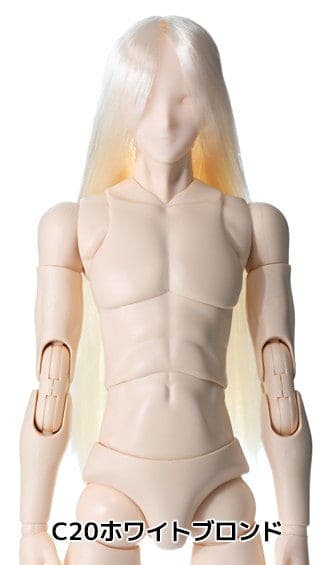 【OBITSU】OB30 30-02 植髮頭 預購 / Obitsu 30 六分之一男子圖鑑 兵人 - 紀物書館+JiWu Bookstore