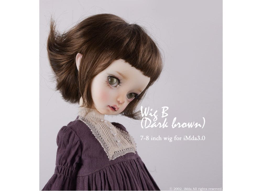 【iMda Doll】3.0 Modigli Wig Pre-Order / 7-8 inch iMda 3.0 BJD 1/6 scale