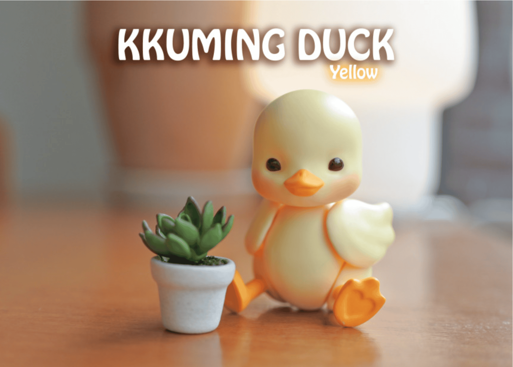 【GEPPETO FRIENDS】gfDolls little KKuming Duck 小鴨子 蛋黃肌 / 現貨 - 紀物書館+JiWu Bookstore