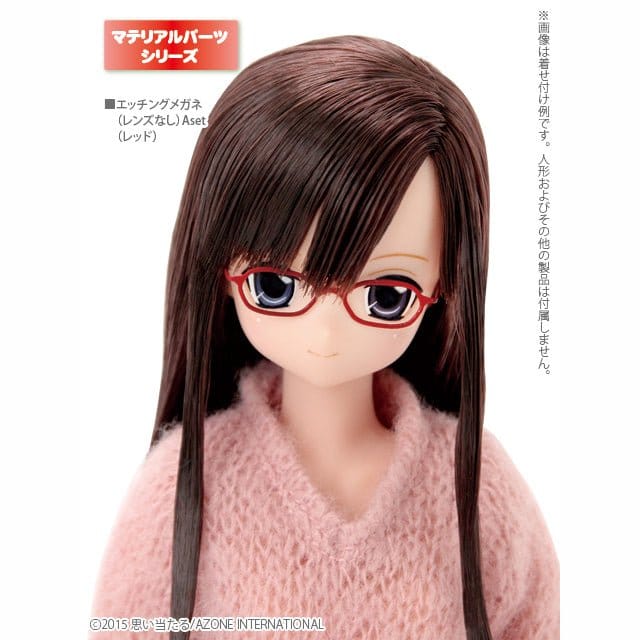 【AZONE】雷雕眼鏡 A款 方框 多色 / pureneemo ruruko OB22 OB24 momoko 六分之一男子圖鑑