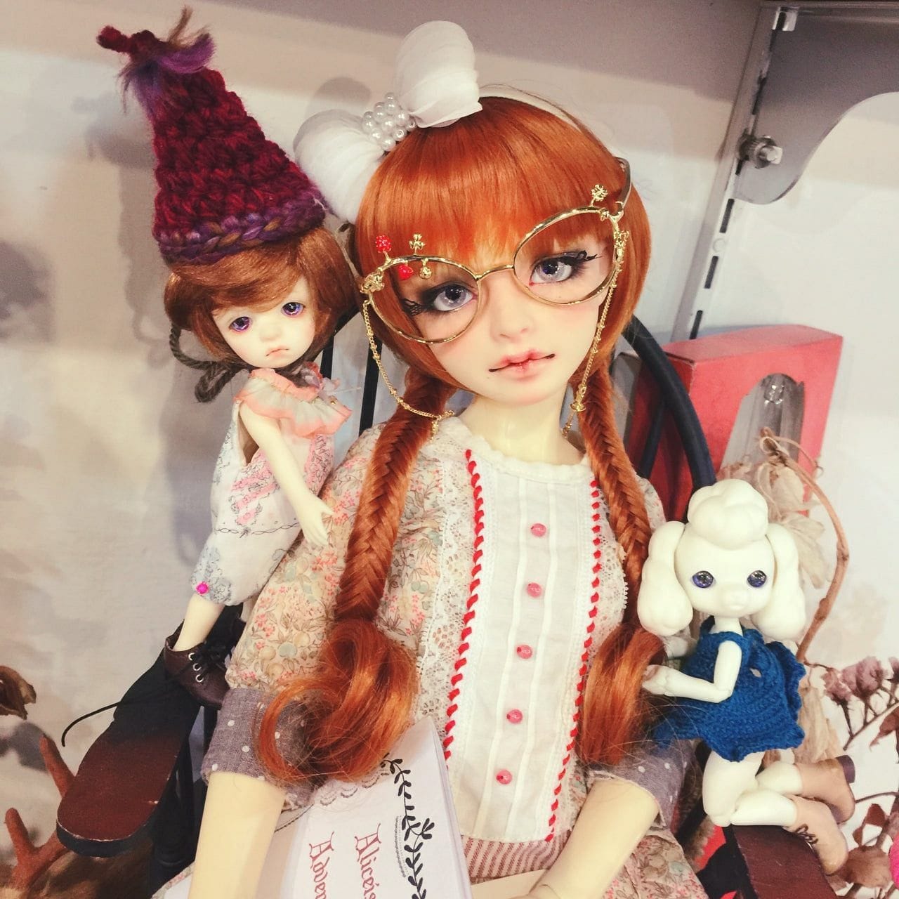 【玩偶之夢】金框復古 小布眼鏡 Blythe NeoBlythe