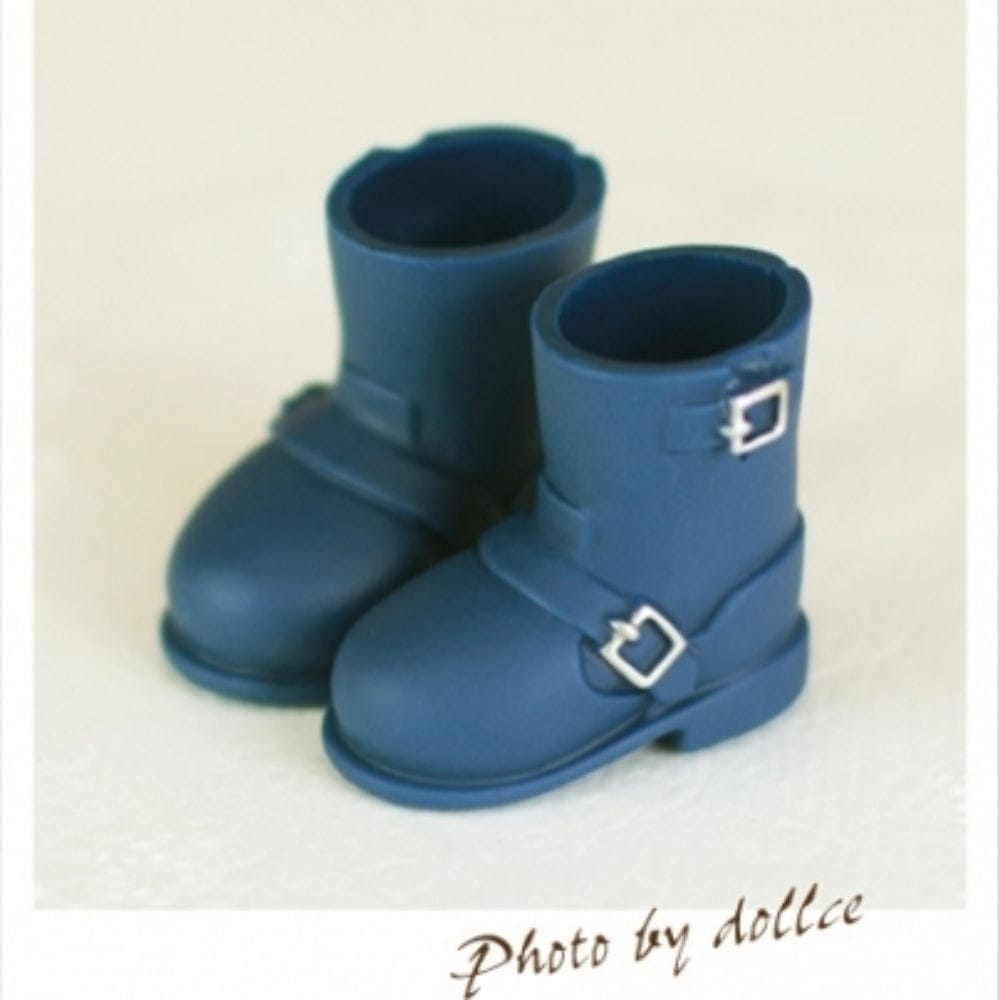 【DOLLCE】機車短靴 Engineer Boots 磁石膠鞋 多色 / Obitsu11 OB11