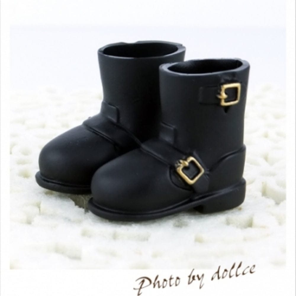 【DOLLCE】機車短靴 Engineer Boots 磁石膠鞋 多色 / Obitsu11 OB11