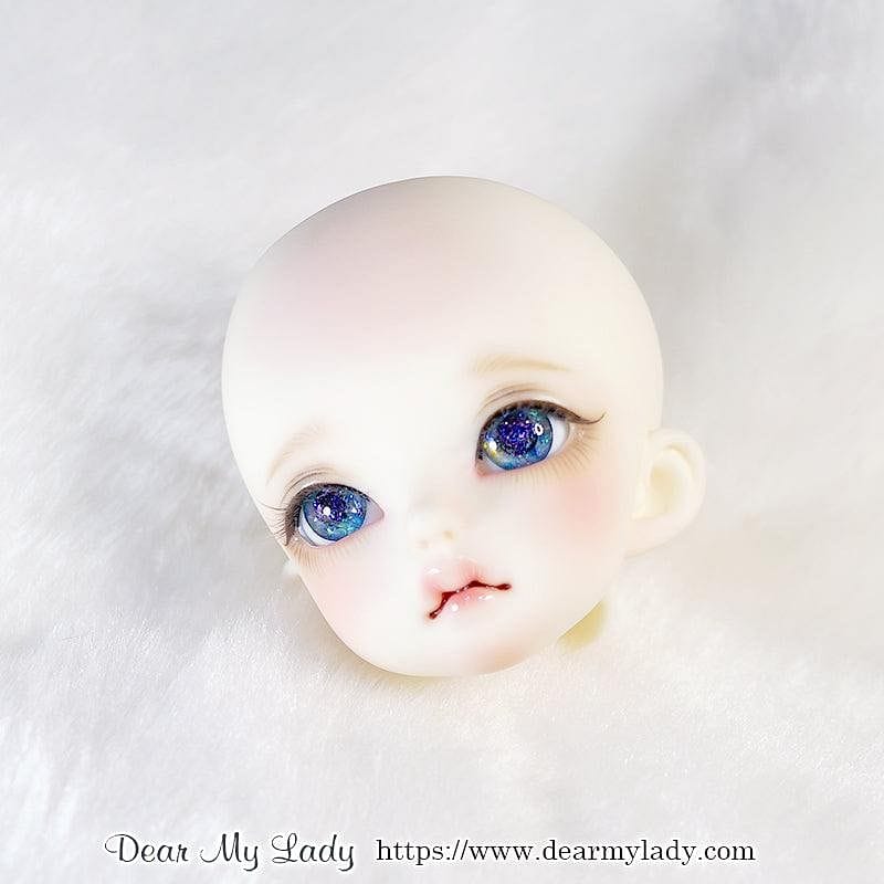 【Dear Lady】半樹脂閃眼 藍星雲 mm BJD Cocoriang OBITSU