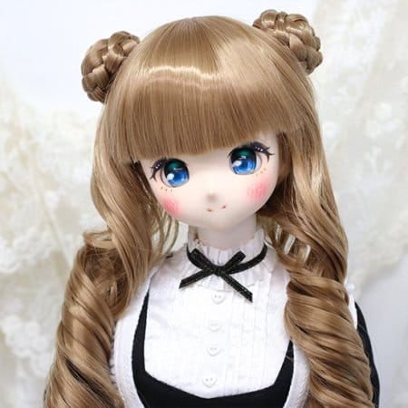 【Dollce】Chignon Curl 娃用假髮 多色 / 9吋 BJD DD 3分 4分