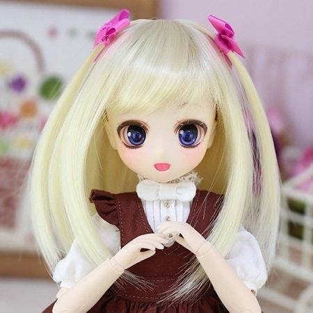 【Dollce】Feeler long 娃用假髮 多色 OBITSU OB 黏土人 黏土娃 BJD iMda