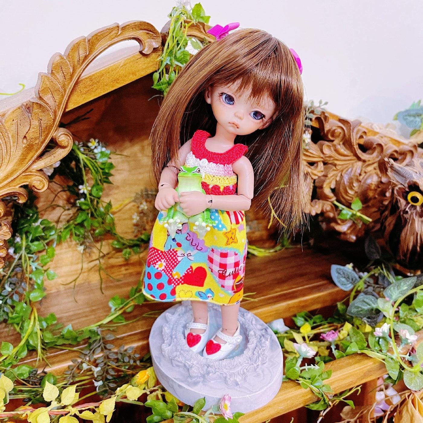 【Dollce】Feeler long 娃用假髮 多色 OBITSU OB 黏土人 黏土娃 BJD iMda