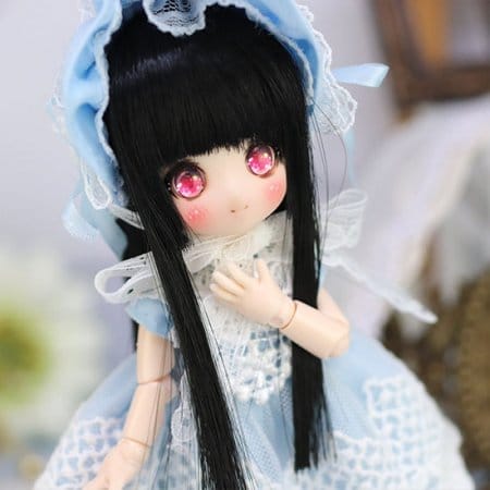 【Dollce】Hime cut 娃用假髮 多色 / 4吋 SweetDoll OBITSU OB11 BJD 12分