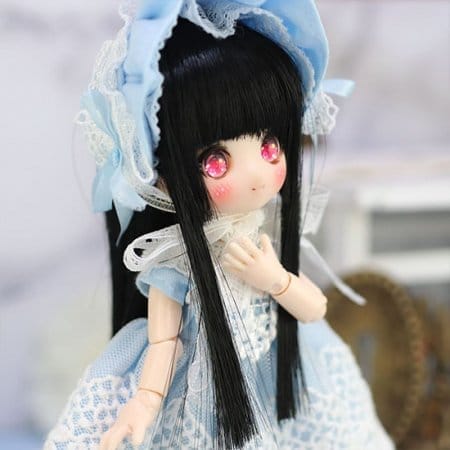 【Dollce】Hime cut 娃用假髮 多色 / 4吋 SweetDoll OBITSU OB11 BJD 12分