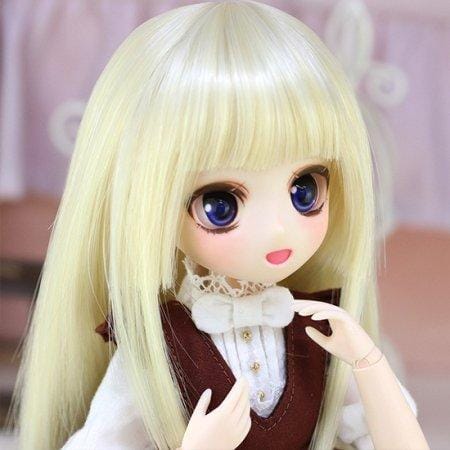 【Dollce】Hime cut 娃用假髮 多色 OBITSU OB 黏土人 黏土娃 BJD iMda