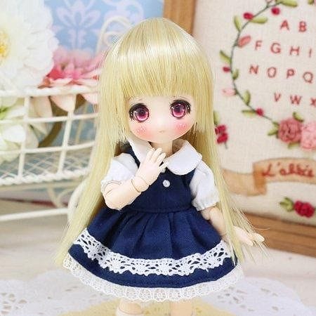 【Dollce】Hime cut 娃用假髮 多色 SweetDoll OBITSU OB BJD