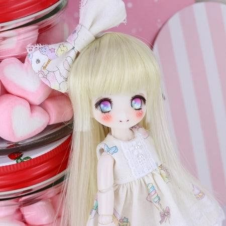 【Dollce】Hime cut 娃用假髮 多色 SweetDoll OBITSU OB BJD