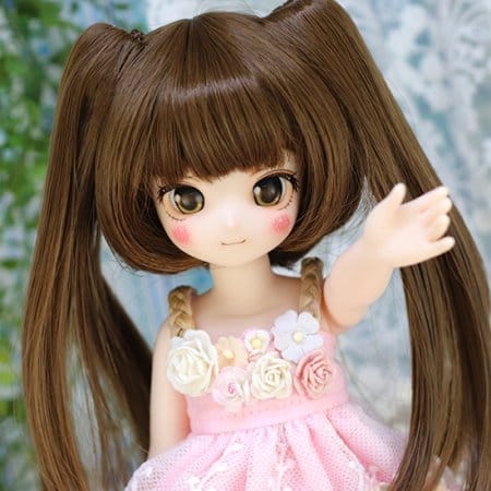 【Dollce】Rabbit Style 娃用假髮 多色 / 7吋 BJD 4分 6分 iMda2.6 iMda3.0