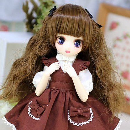 【Dollce】Ribbon Wave 娃用假髮 多色 OBITSU OB 黏土人 黏土娃 BJD iMda