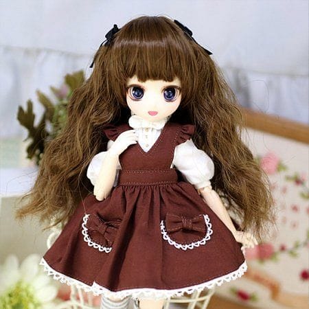 【Dollce】Ribbon Wave 娃用假髮 多色 OBITSU OB 黏土人 黏土娃 BJD iMda