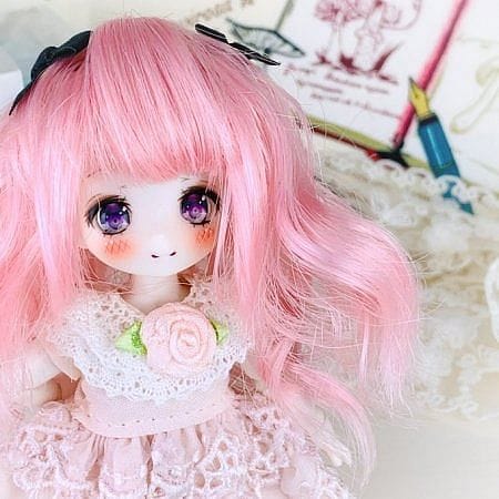 【Dollce】Ribbon Wave 娃用假髮 多色 SweetDoll OBITSU OB BJD