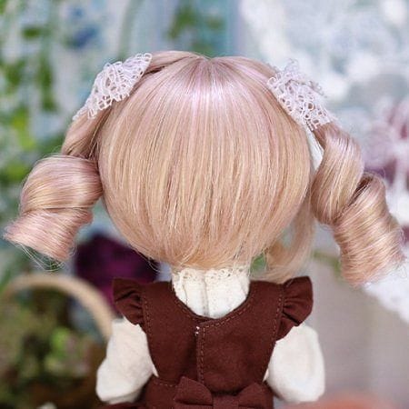 【Dollce】Strawberry Curl 娃用假髮 多色 OBITSU OB 黏土人 黏土娃 BJD iMda