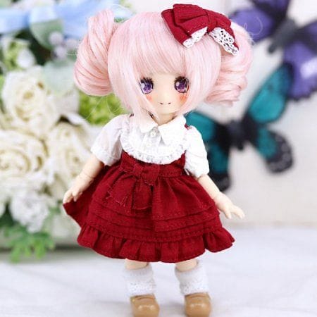 【Dollce】Twin Drill 娃用假髮 多色 SweetDoll OBITSU OB BJD