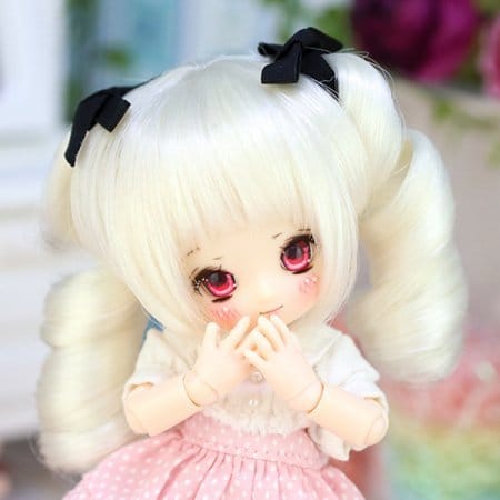 【Dollce】Twin Long Curl 娃用假髮 多色 / 4吋 SweetDoll OBITSU OB11 BJD 12分