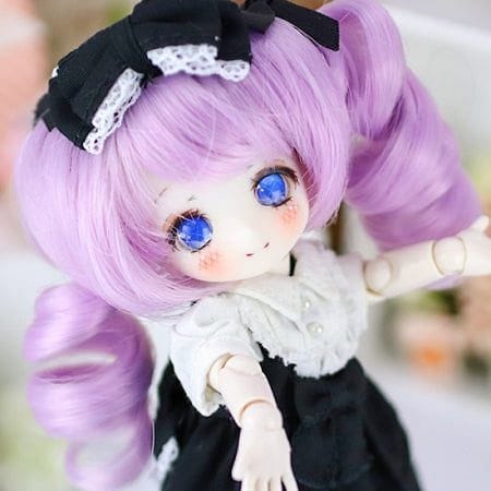 【Dollce】Twin Long Curl 娃用假髮 多色 SweetDoll OBITSU OB BJD