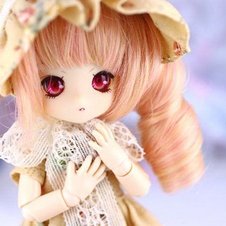 【Dollce】Twin Long Curl 娃用假髮 多色 SweetDoll OBITSU OB BJD