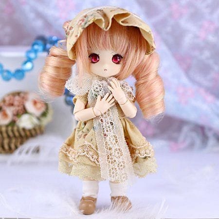 【Dollce】Twin Long Curl 娃用假髮 多色 SweetDoll OBITSU OB BJD