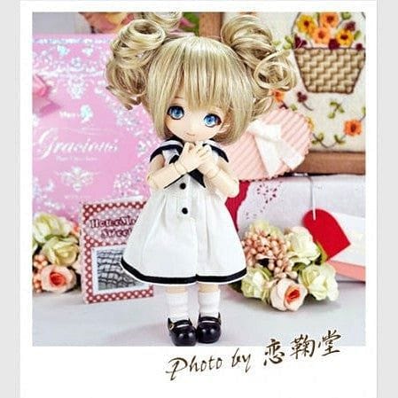 【Dollce】Twin tail curl 娃用假髮 多色 SweetDoll OBITSU OB BJD