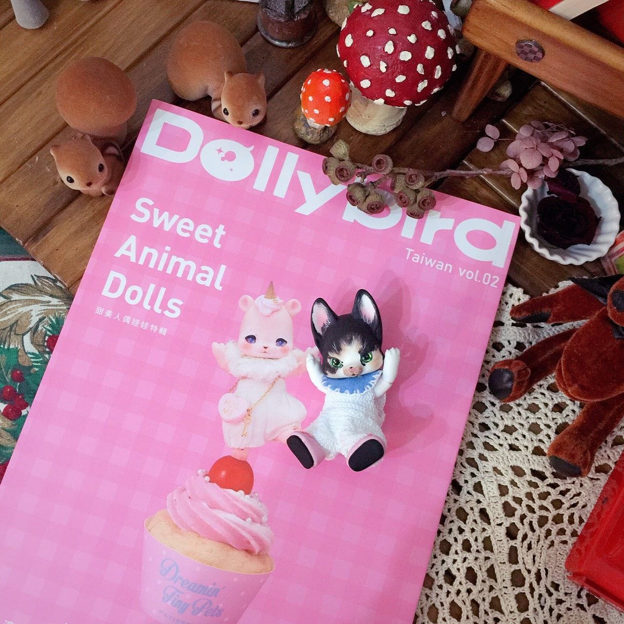 【北星】Dolly Bird 繁體中文版 Vol. Sweet Animal Dolls COCORIANG OB BJD 黏土娃 Blythe