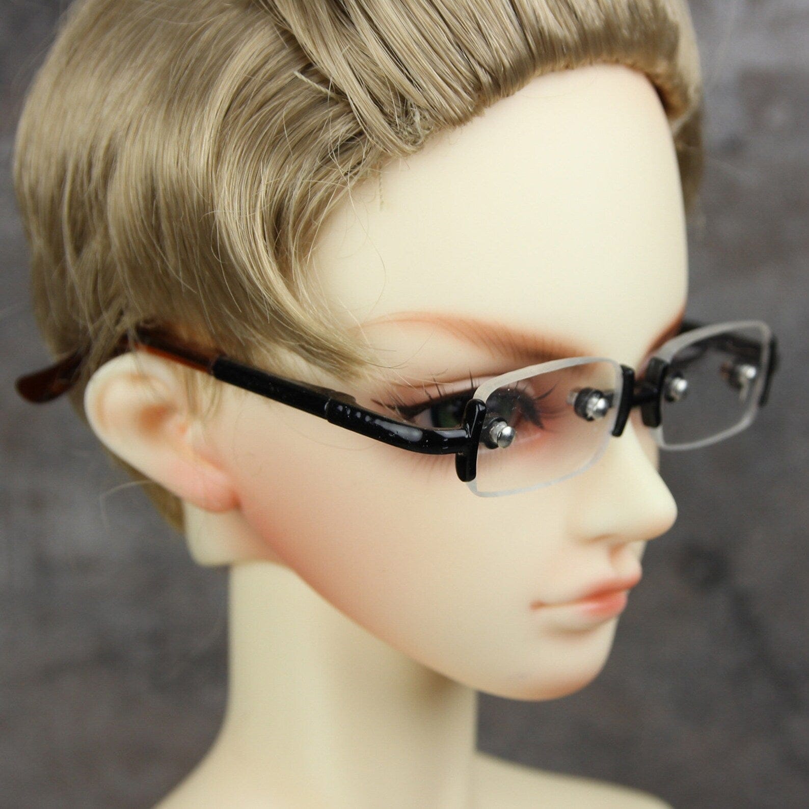 【Fataio Doll Shop】方形無框眼鏡 / BJD 3分 SD DD MDD