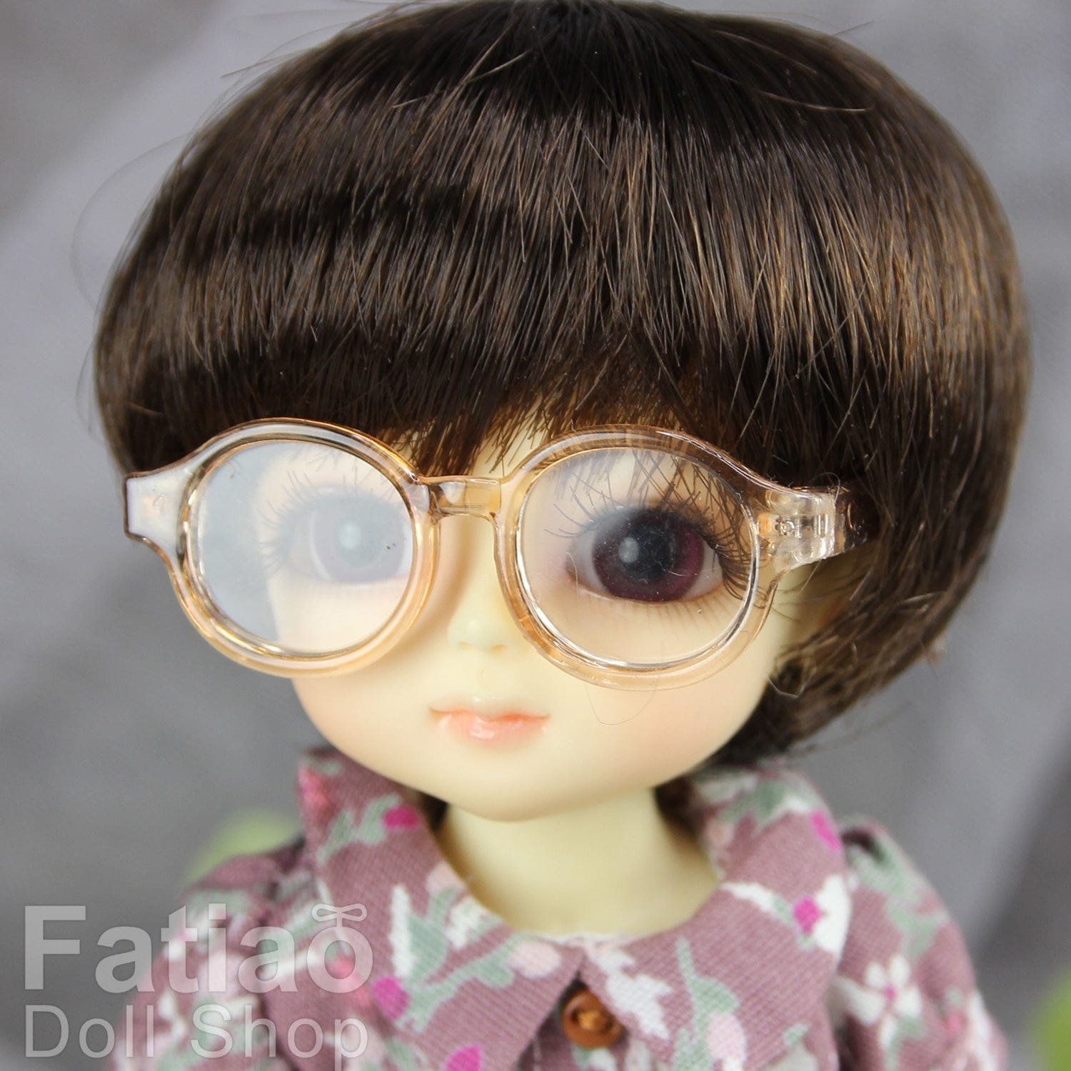 【Fataio Doll Shop】膠框眼鏡 / BJD 6分 8分 YoSD Lati