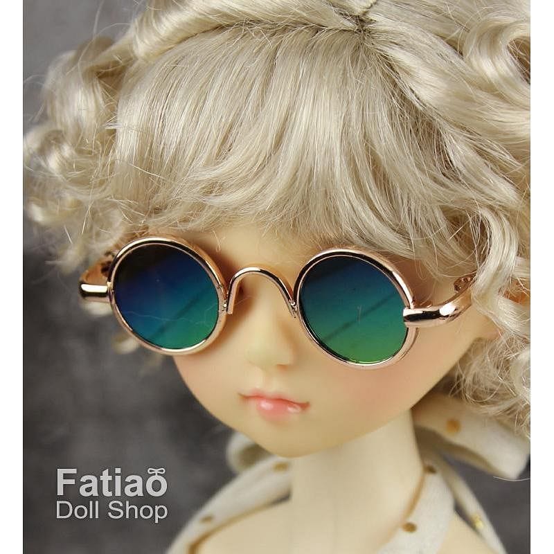 【Fataio Doll Shop】圓框墨鏡 BJD MSD