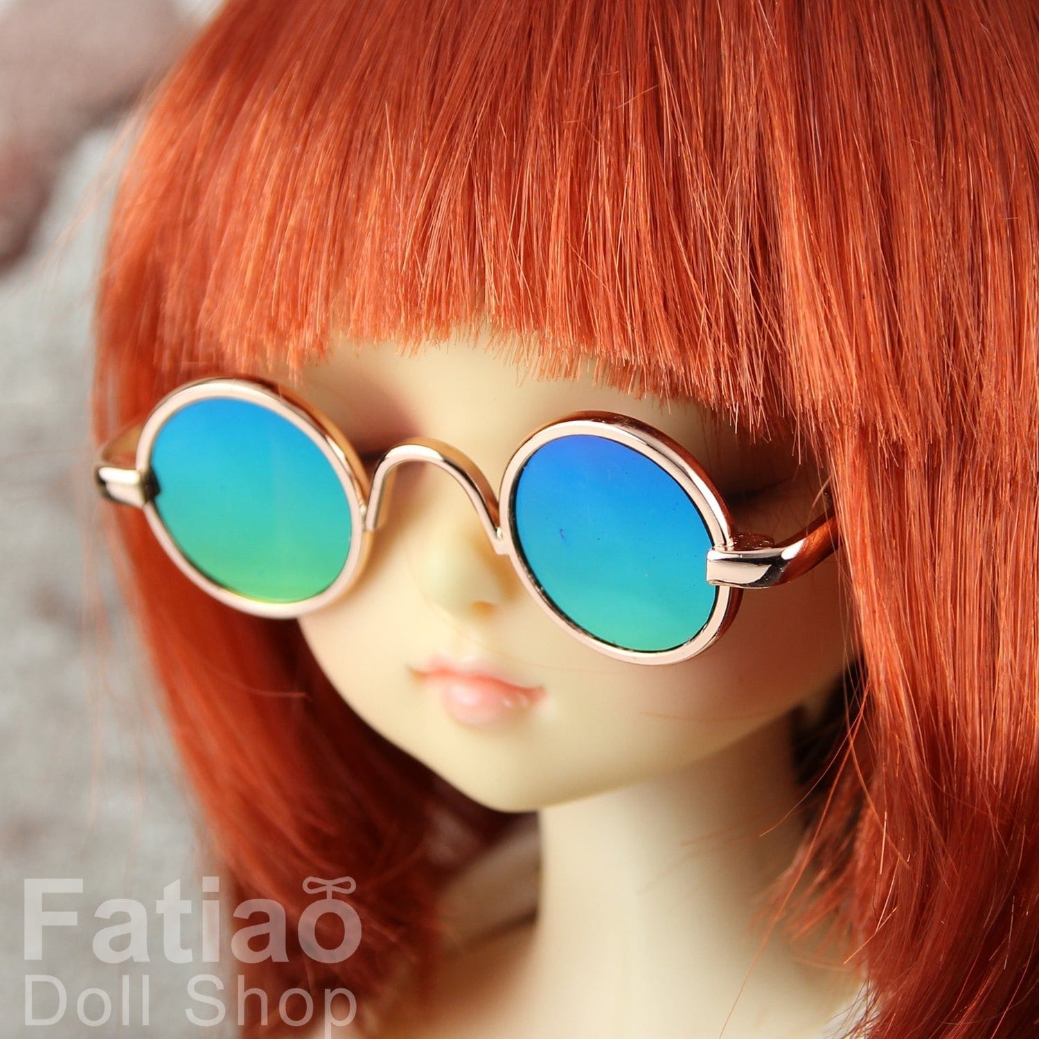 【Fataio Doll Shop】圓框眼鏡 BJD MSD