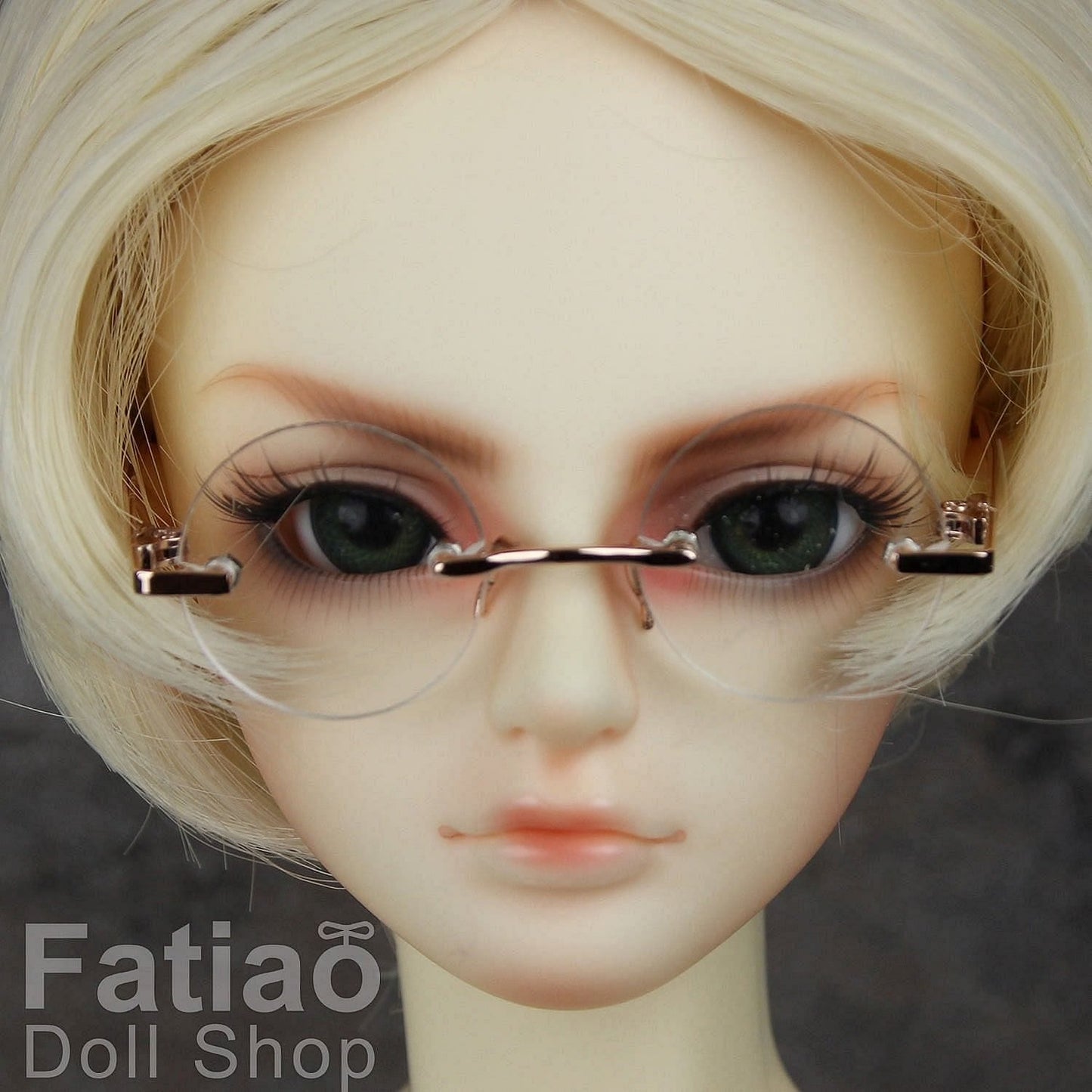 【Fataio Doll Shop】圓形無框眼鏡 BJD SD DD MDD