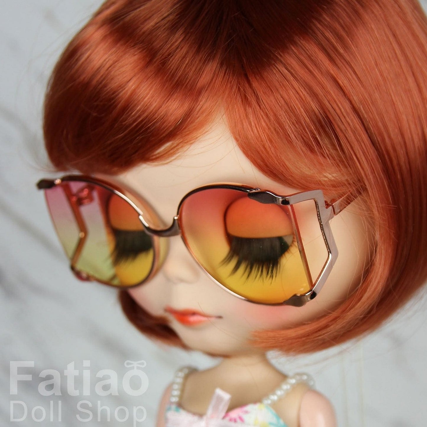 【Fataio Doll Shop】復古造型墨鏡 復古造型眼鏡 Blythe NeoBlythe 小布 大布