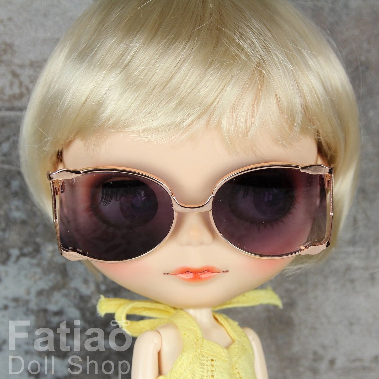 【Fataio Doll Shop】復古造型墨鏡 復古造型眼鏡 Blythe NeoBlythe 小布 大布