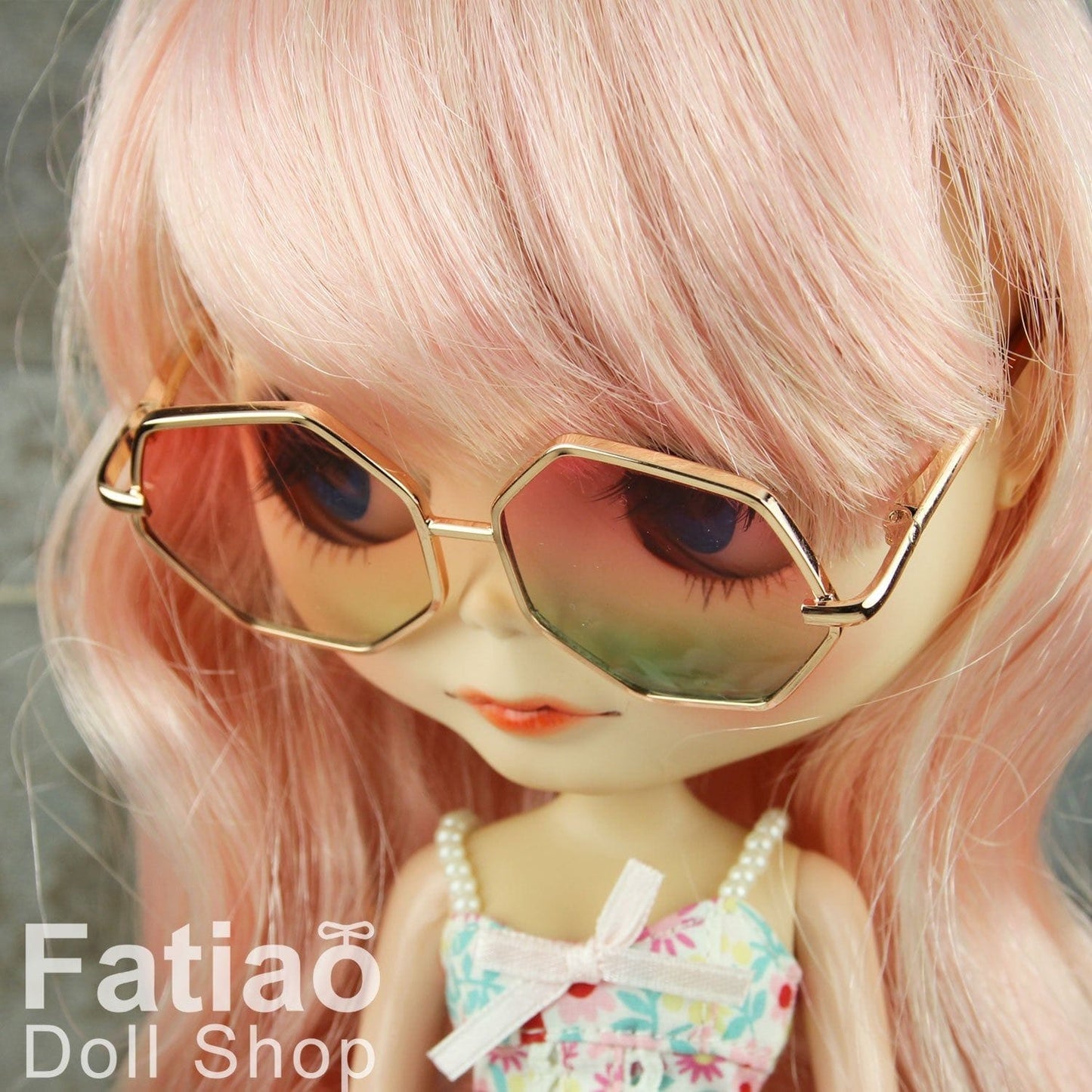 【Fataio Doll Shop】多邊形眼鏡 多邊形墨鏡 Blythe NeoBlythe 小布 大布