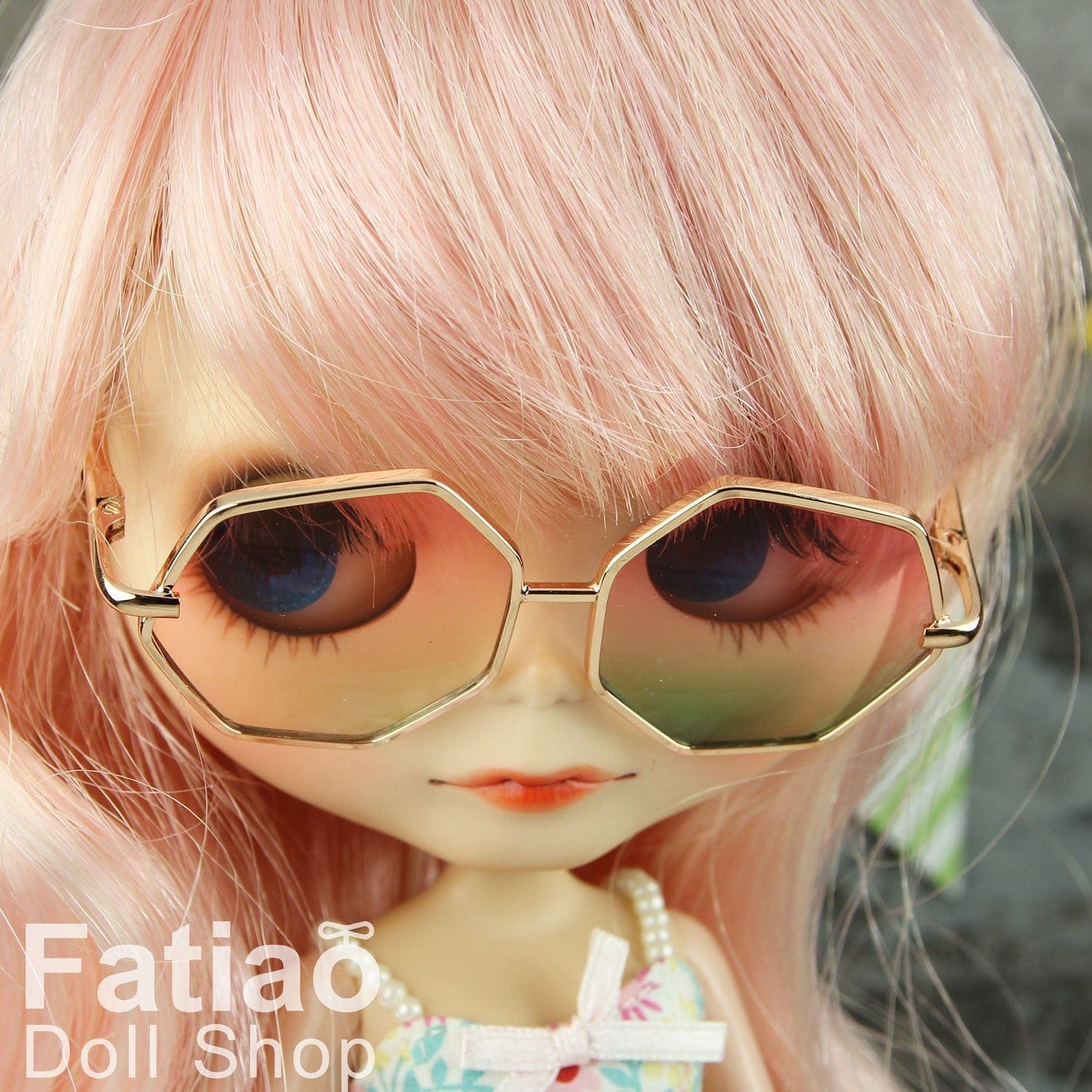 【Fataio Doll Shop】多邊形眼鏡 多邊形墨鏡 Blythe NeoBlythe 小布 大布