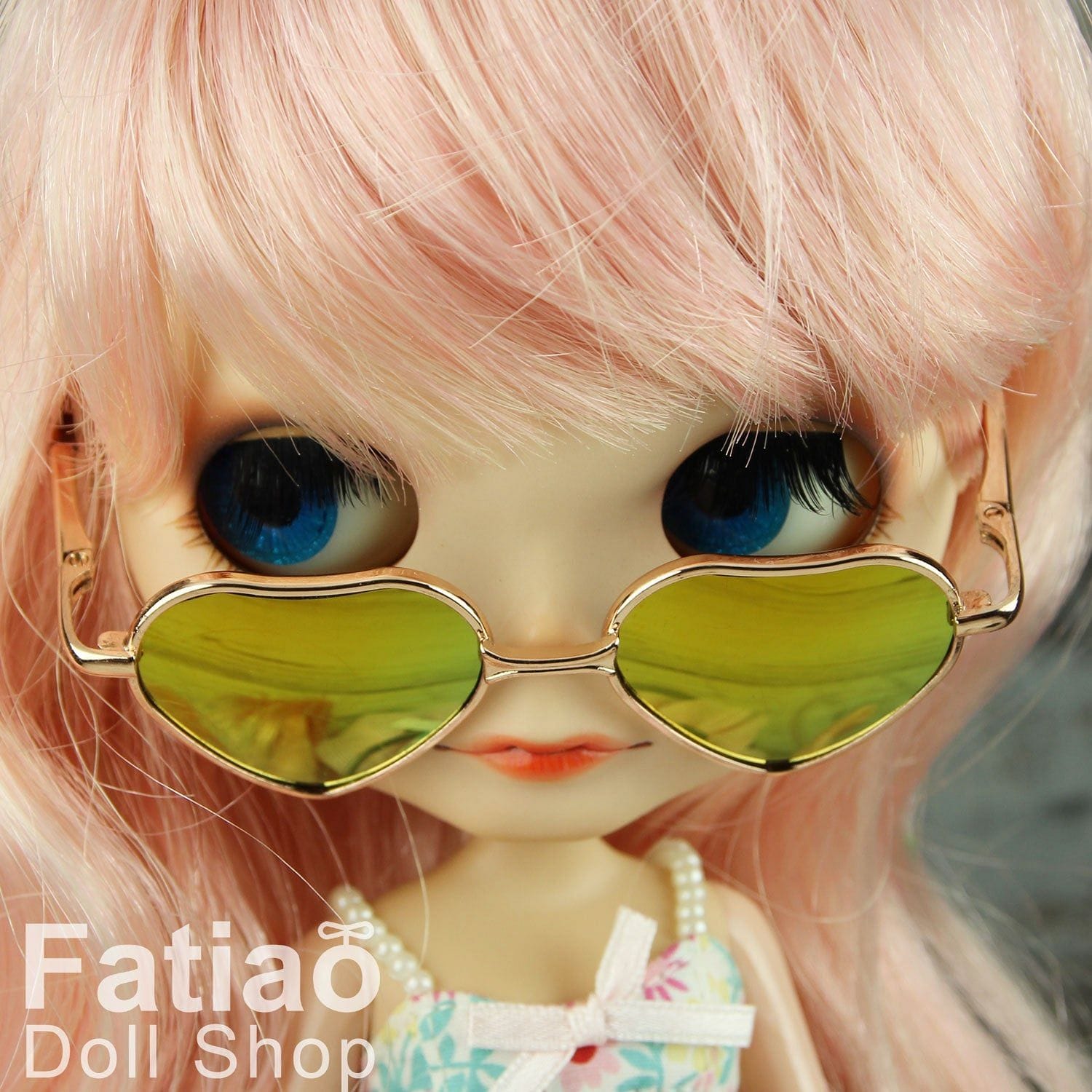 【Fataio Doll Shop】愛心墨鏡 Blythe NeoBlythe 小布 大布