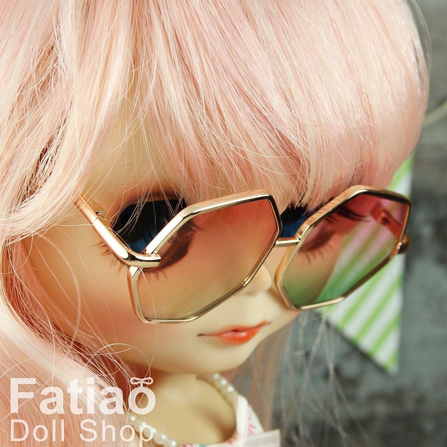 【Fataio Doll Shop】多邊形眼鏡 多邊形墨鏡 Blythe NeoBlythe 小布 大布