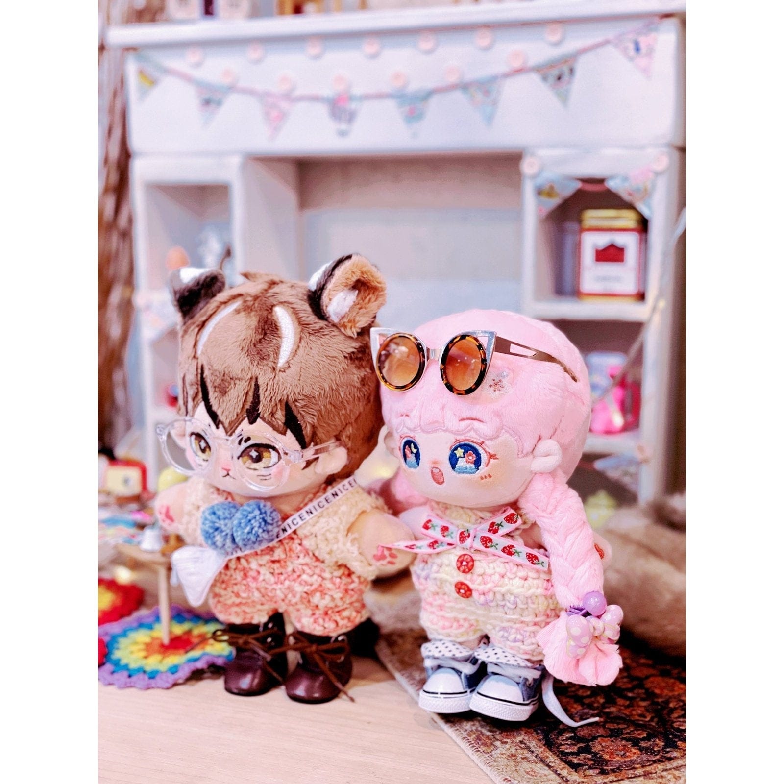 【Fataio Doll Shop】貓眼墨鏡 / Blythe NeoBlythe 小布 大布 棉花娃 20cm