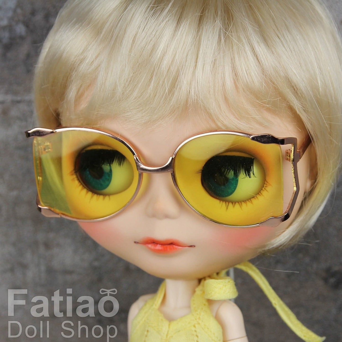 【Fataio Doll Shop】復古造型墨鏡 復古造型眼鏡 Blythe NeoBlythe 小布 大布