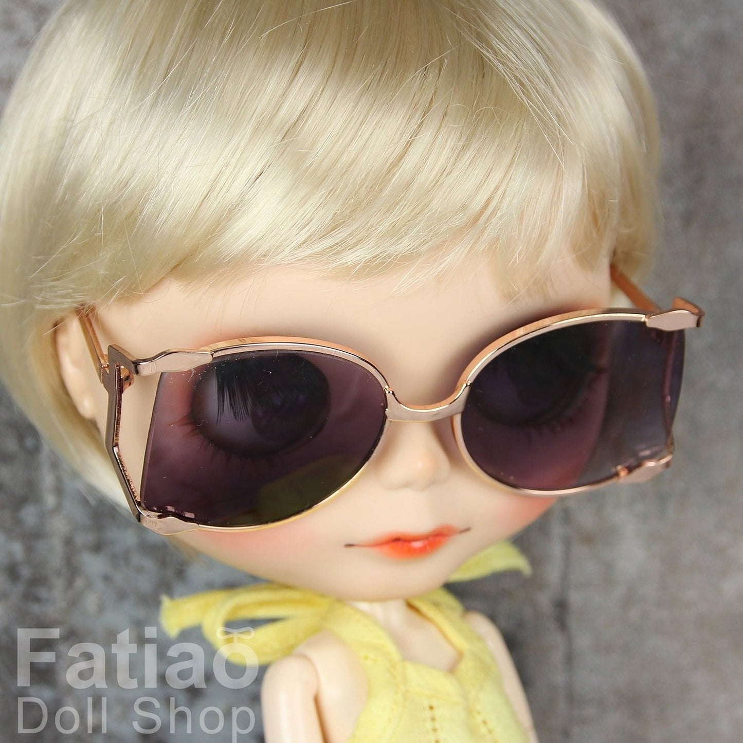 【Fataio Doll Shop】復古造型墨鏡 復古造型眼鏡 Blythe NeoBlythe 小布 大布