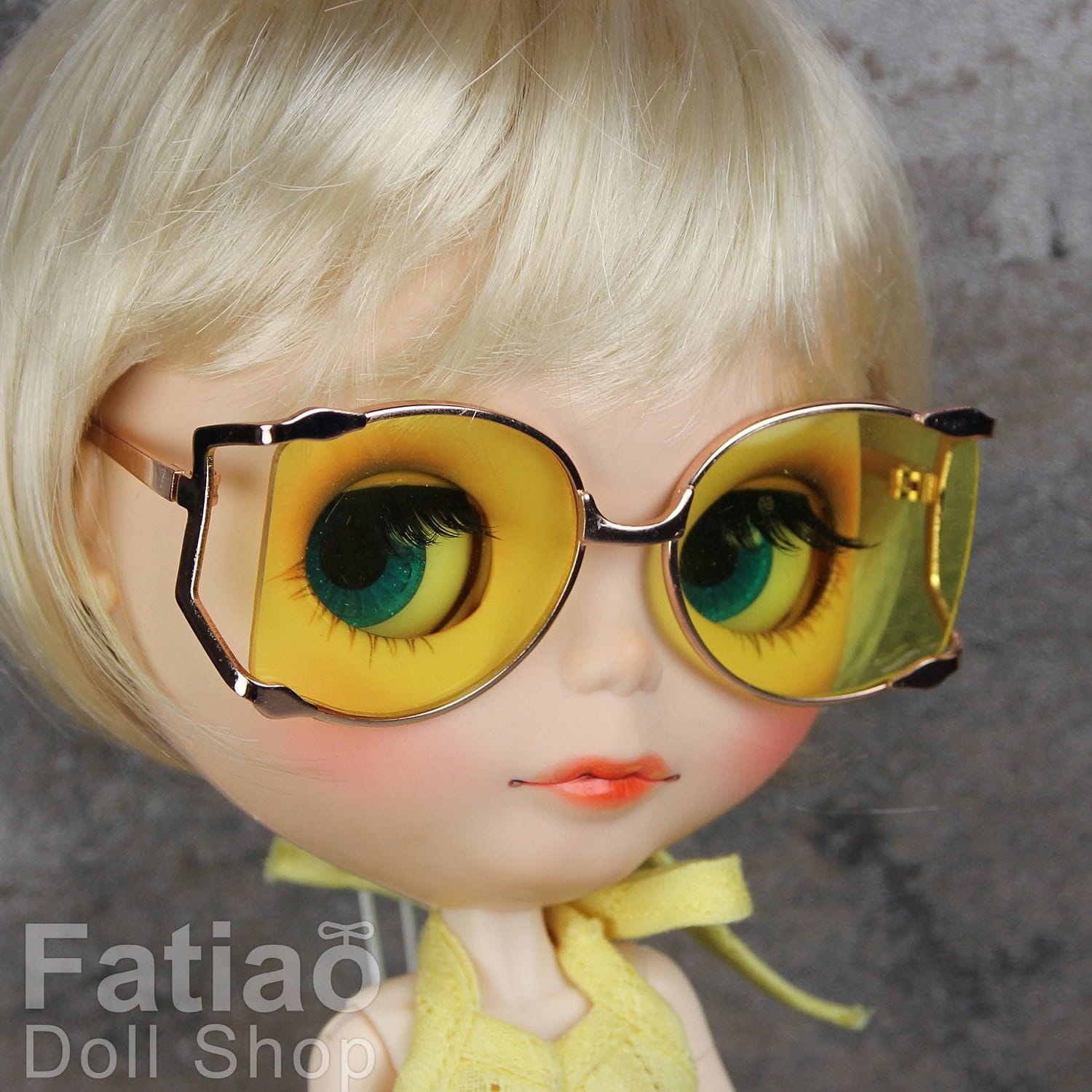 【Fataio Doll Shop】復古造型墨鏡 復古造型眼鏡 Blythe NeoBlythe 小布 大布