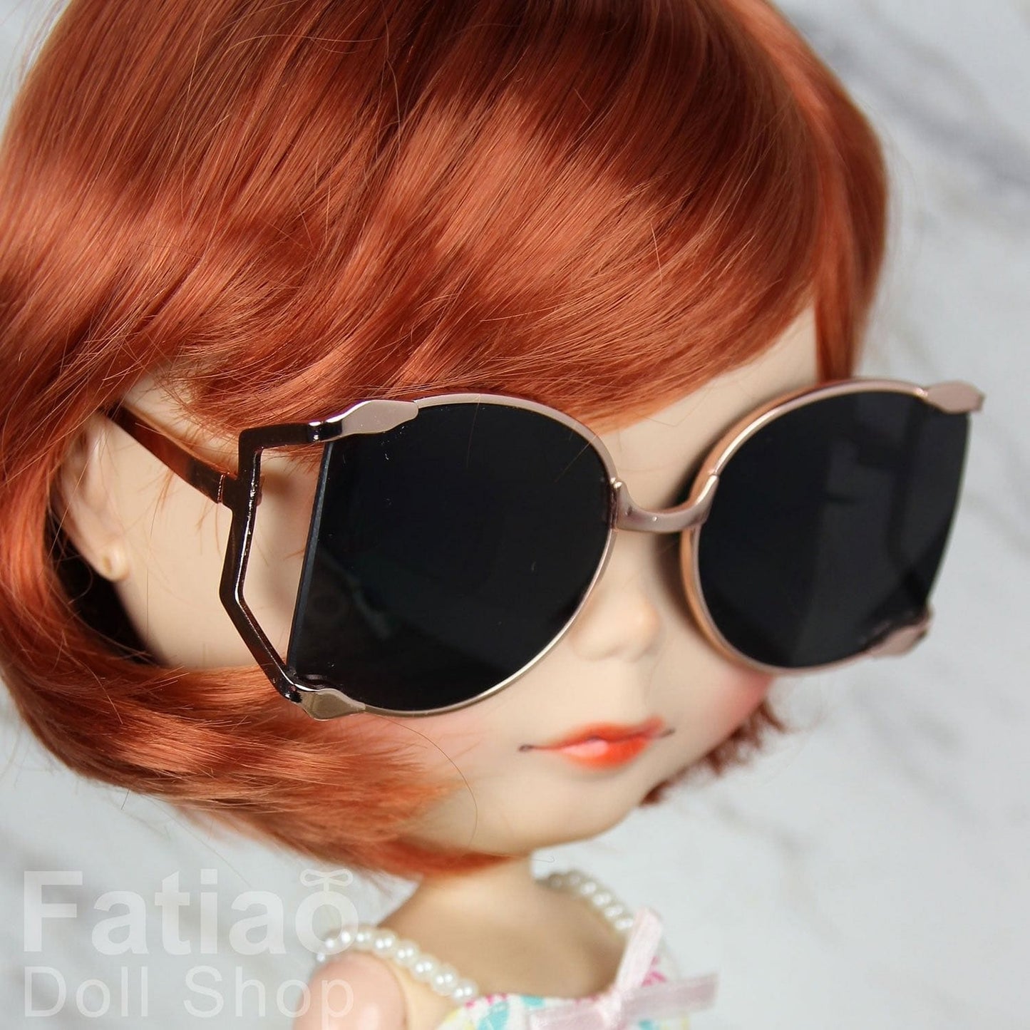 【Fataio Doll Shop】復古造型墨鏡 復古造型眼鏡 Blythe NeoBlythe 小布 大布