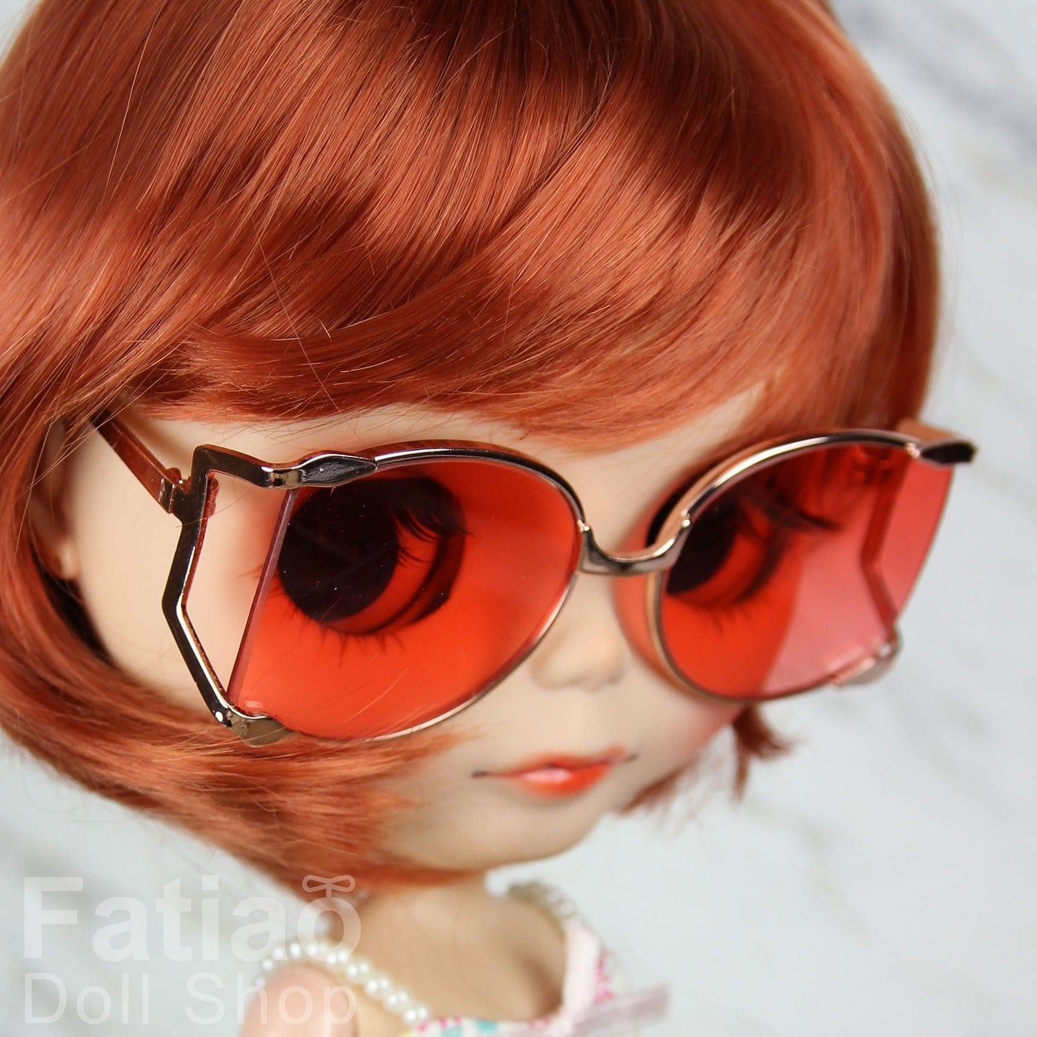 【Fataio Doll Shop】復古造型墨鏡 復古造型眼鏡 Blythe NeoBlythe 小布 大布