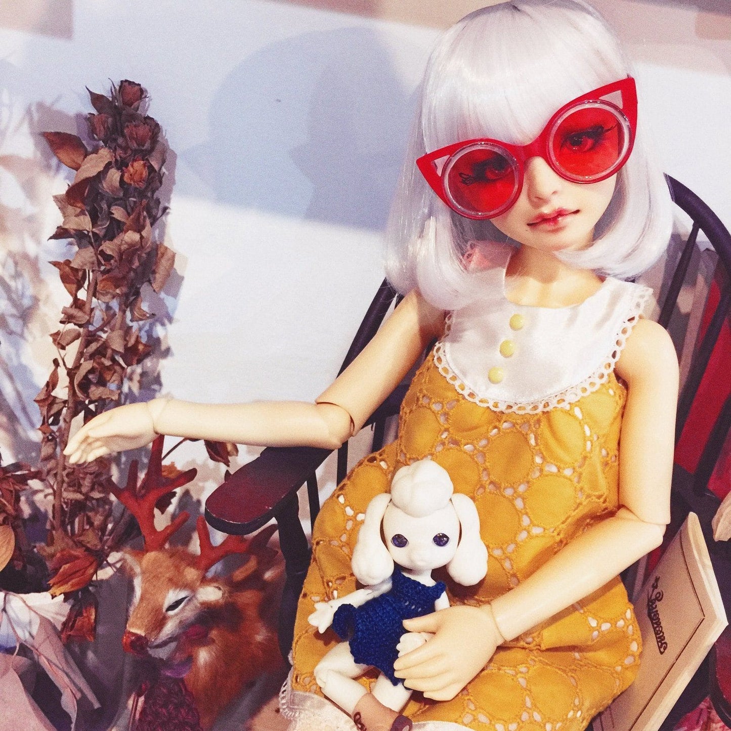 【Fataio Doll Shop】貓眼墨鏡 Blythe NeoBlythe 小布 大布