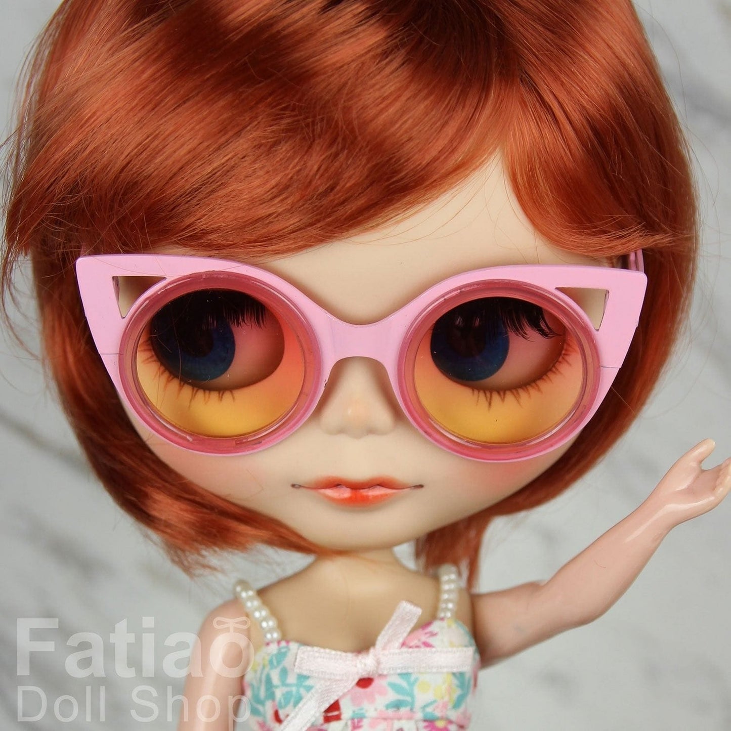 【Fataio Doll Shop】貓眼墨鏡 Blythe NeoBlythe 小布 大布