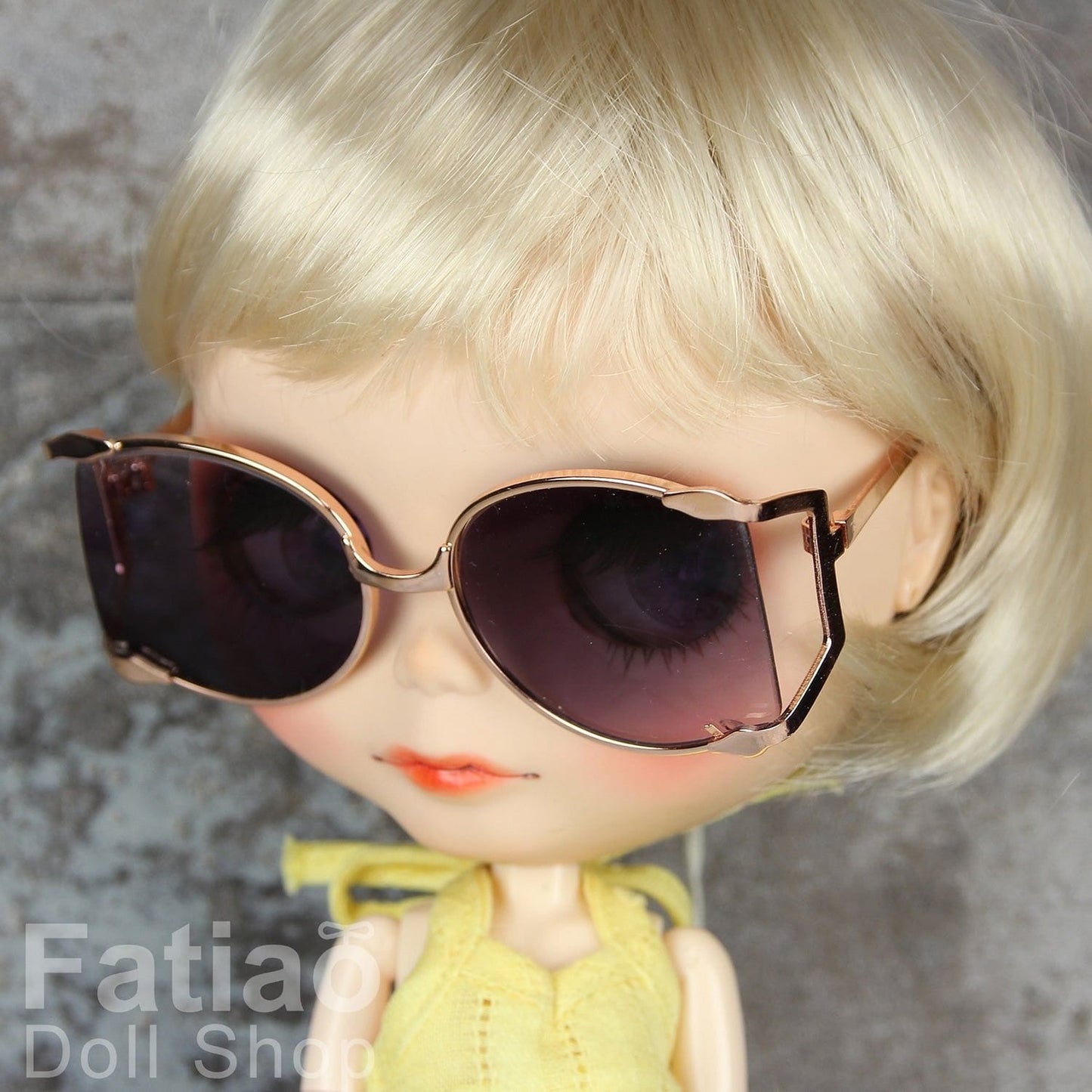 【Fataio Doll Shop】復古造型墨鏡 復古造型眼鏡 Blythe NeoBlythe 小布 大布