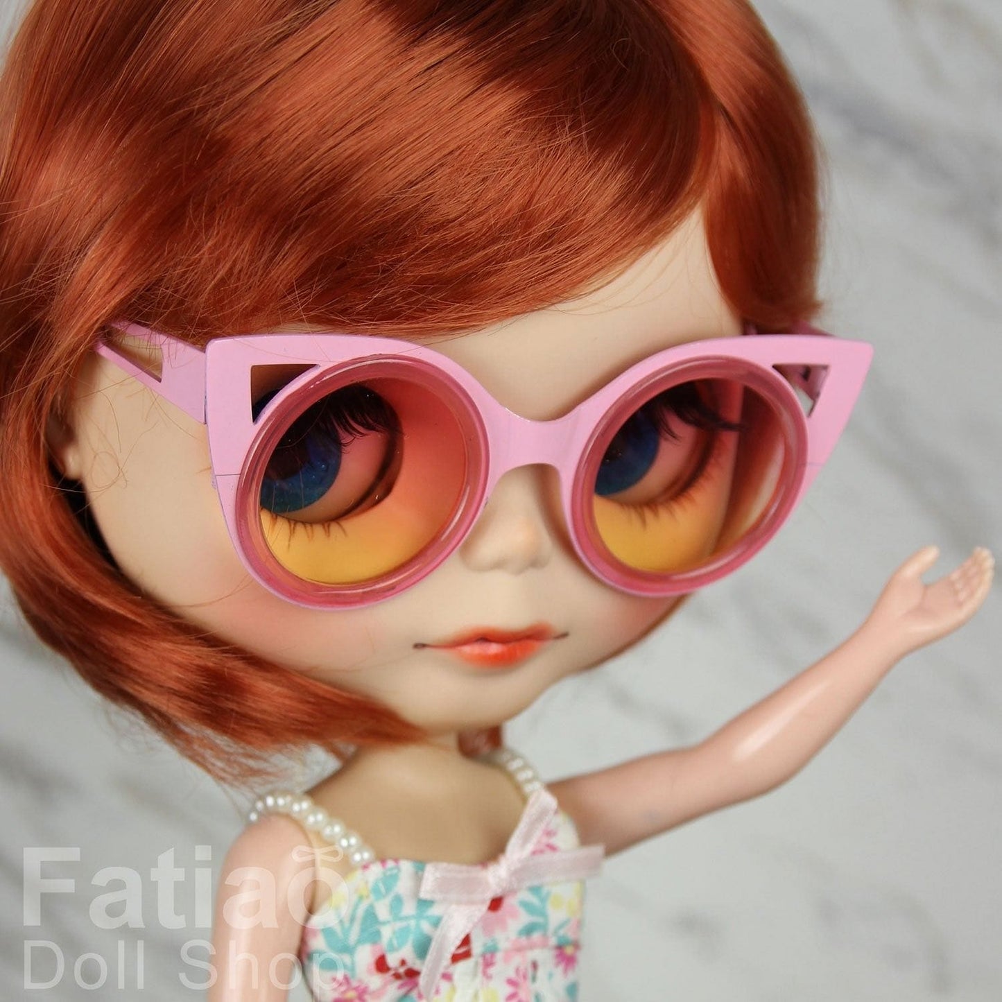 【Fataio Doll Shop】貓眼墨鏡 Blythe NeoBlythe 小布 大布